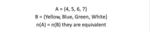 equal and equivalent sets