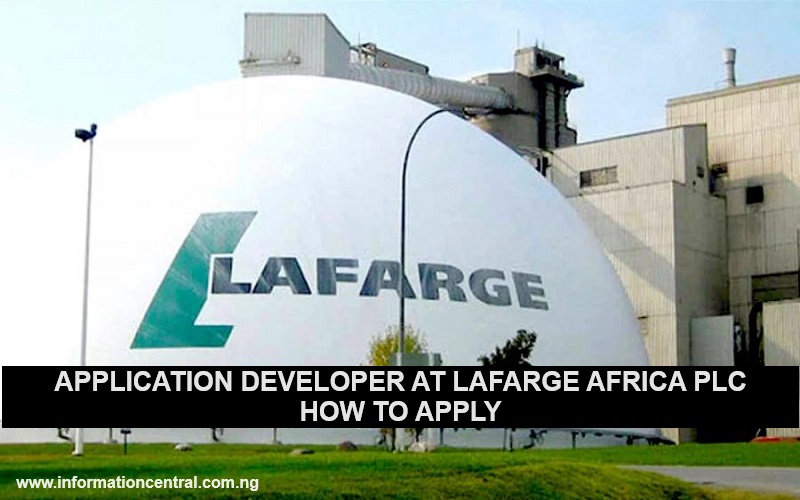 Application Developer at Lafarge Africa Plc